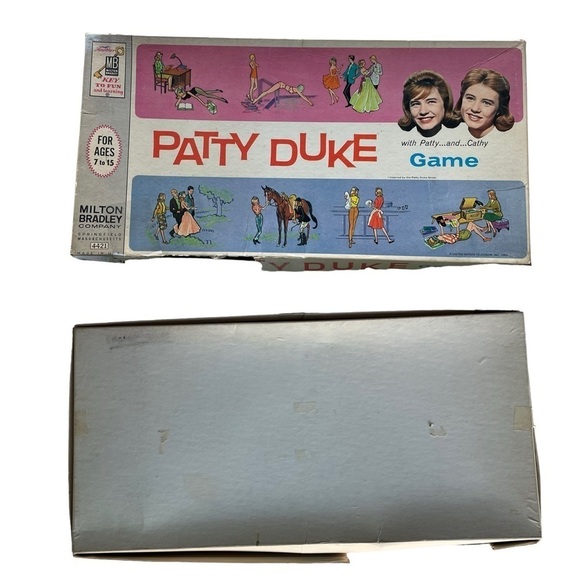 Milton Bradley Patty Duke Show Game Board 1963 Vintage Rare collectible #4211 - Picture 10 of 10